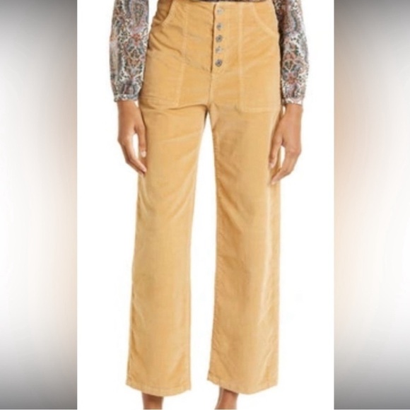 Veronica Beard Crosby Corduroy Pants